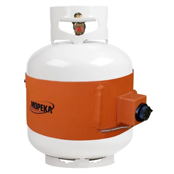 AP Products Propane Tank Heater, 30-Gallon DOT Tank, 120 Volt with Thermostat Control