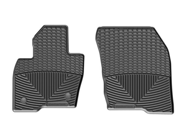 WeatherTech All-Weather Floor Mat, Direct-Fit, Black, 2 Pieces