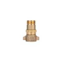 Camco Fresh Water Pressure Regulator, 40-50 PSI, Brass, Gold