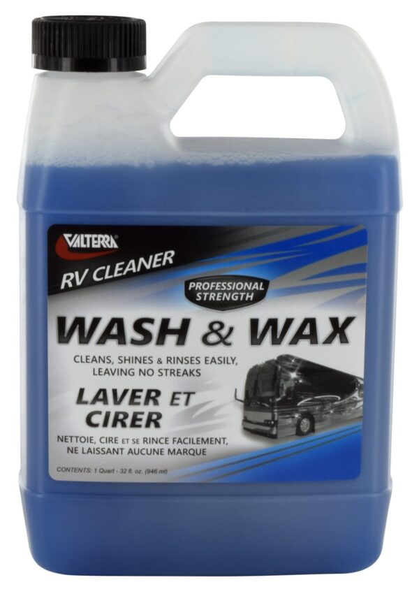 Valterra RV Wash and Wax, 32 oz Liquid