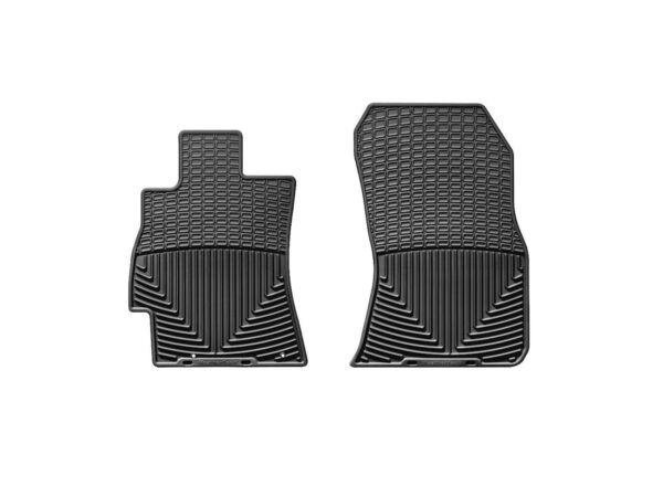 WeatherTech All-Weather Floor Mat, Direct-Fit, Black, 2 Pieces