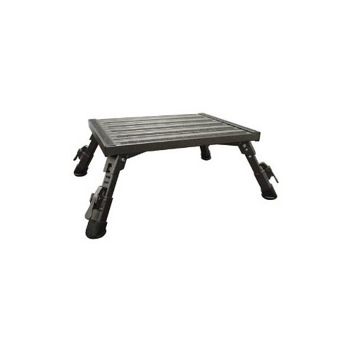 Safety Step Step Stool, 19" x 15" x 7-9", Adjustable, 1000 lb Capacity, Gray