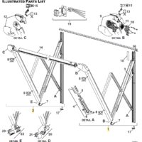 Carefree Compass Patio Awning Arm Kit, Polar White, Electric