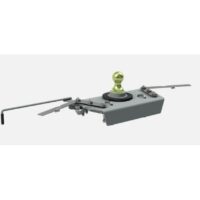 B&W Gooseneck Trailer Hitch, 30,000 lb, with Ball, Gray