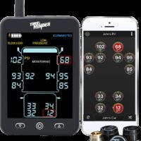 Minder Research TireMinder A1 AS TPMS, 4 Sensors, 5.5 Inch Display, Smart Technology Compatible