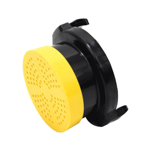 Valterra Vented Sewer Cap, 3-Inch Bayonet, Black
