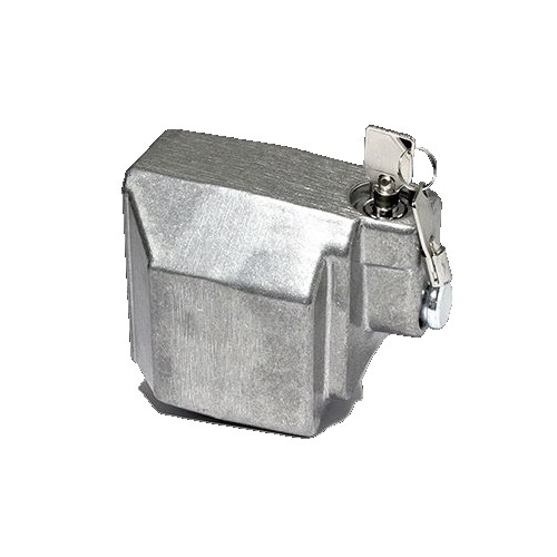Blaylock EZ Push Button Coupler Lock, 2-Inch Ball Couplers, Silver