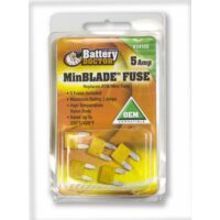WirthCo 5 Amp Tan Blade ATM Mini Fuse, Pack of 5