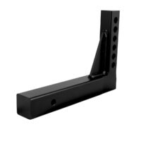 Husky Weight Distribution Hitch Shank, 2.5 inch Receiver, Black