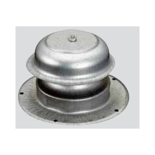 Ventline Sewer Vent 1-1/2 Inch Pipe, Galvanized Steel Silver