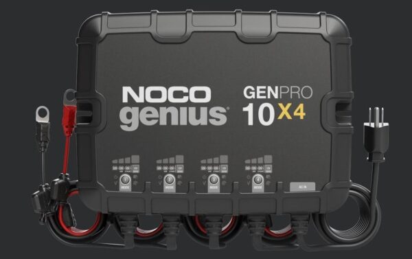 NOCO Onboard Battery Charger, 4 Bank, 40 Amp, 12 Volt