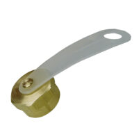 Marshall Excelsior Propane Tank Valve Cap, Gold Brass