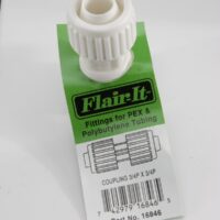 Elkhart Supply 3/4 Inch Compression Coupling, White