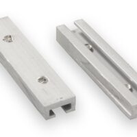 JR Products Type B Curtain Track Splice, Silver