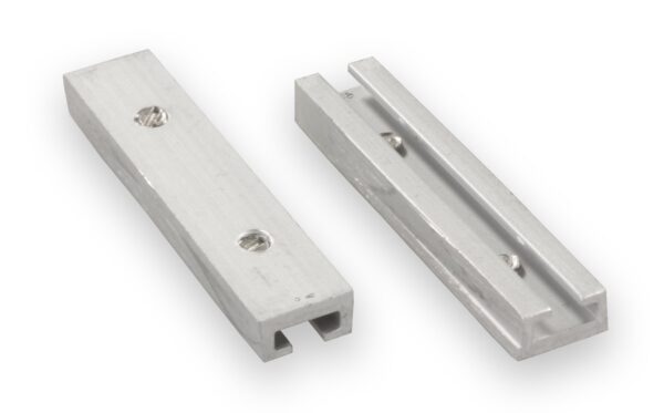 JR Products Type B Curtain Track Splice, Silver