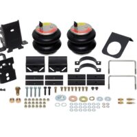 Firestone RED Label Air Springs, 7500 lb, Frame Mount, Black, Set of 2