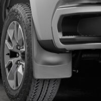 WeatherTech Mud Flap, Contoured Fender, Black Matte, Set of 2