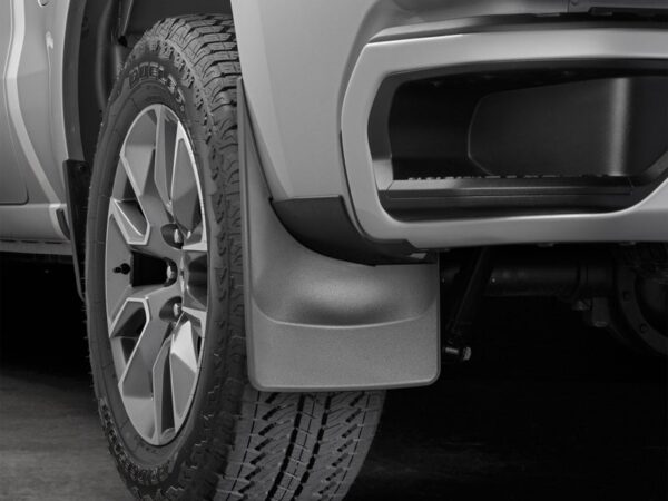 WeatherTech Mud Flap, Contoured Fender, Black Matte, Set of 2