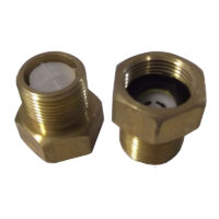 Pinnacle Appliances Brass Water Pressure Regulator
