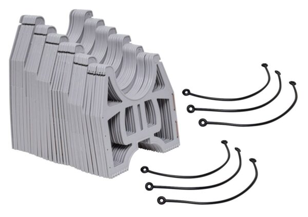 Valterra Slunky Sewer Hose Support, 15-Foot, Gray