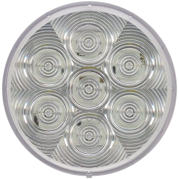 Peterson 5-1/2 Inch Round Clear LED Backup Light