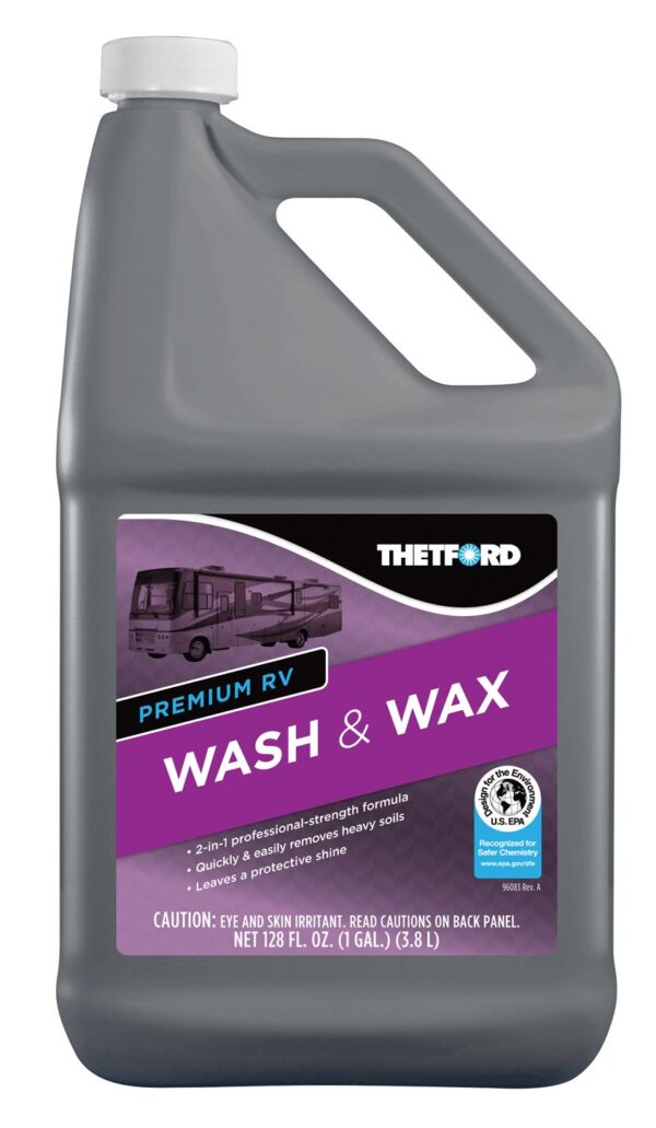 Norcold RV Wash with Wax, 1 Gallon
