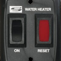 Suburban Water Heater Power Switch, 12V, Black