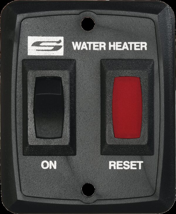 Suburban Water Heater Power Switch, 12V, Black