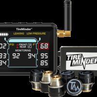 Minder Research TireMinder i10 TPMS, 6 Sensors, 3.15 Inch Display, Multi-Vehicle Monitor