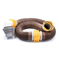 Camco Revolution 20-Foot Sewer Kit, 360-Degree Swivel, Brown