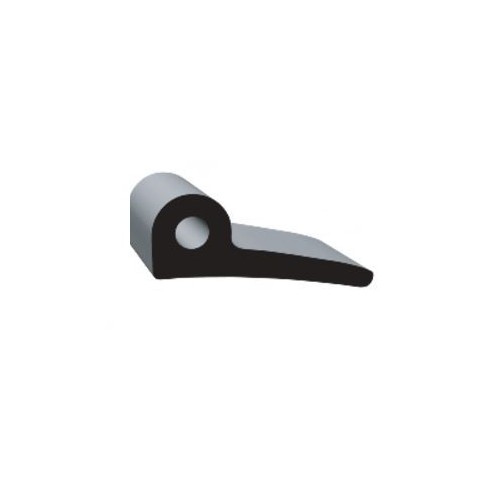 Clean Seal P-Seal Slide Out Seal, 1-1/4" x 1/2", Black, 50 Feet