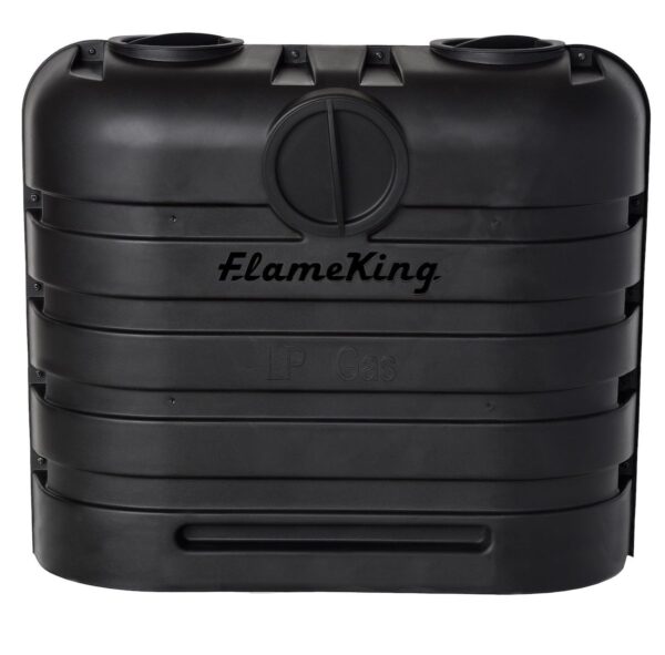 Flame King Propane Tank Cover, Black, Dual 30 Pound Tanks