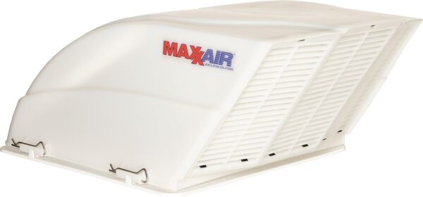 MaxxAir Dome Roof Vent Cover, White, 26.5" x 18.125" x 10.25"