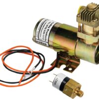 Hadley Air Horn 12V DC Compressor, 110-135 PSI, with Check Valve and Brackets