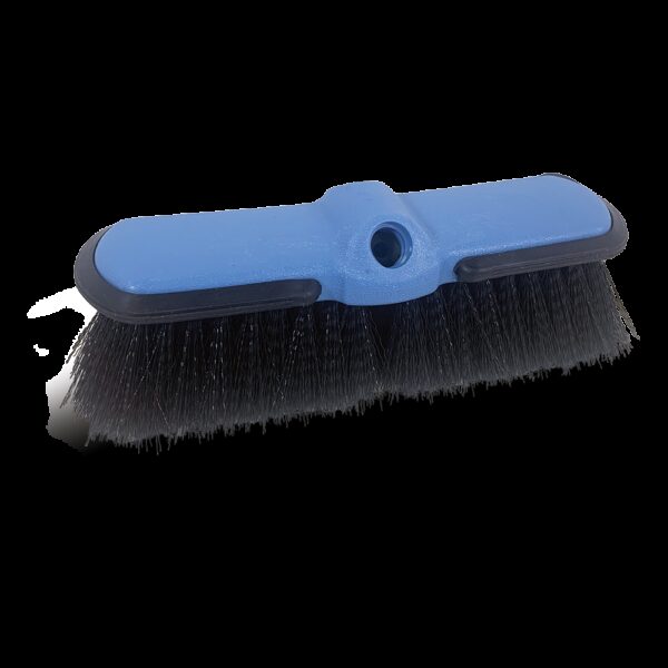 Dicor RV Roof Scrub Brush, 10-Inch Medium Bristles, Black