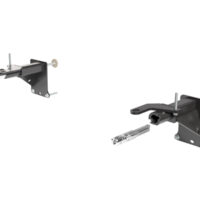 Blue Ox Steel Vehicle Baseplate, Black, Single Lug