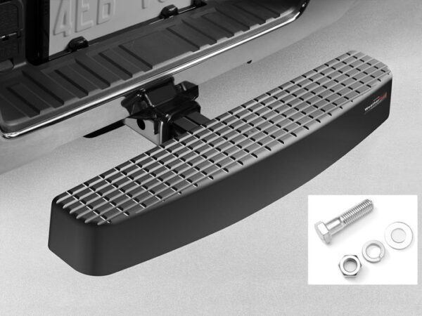 WeatherTech Bump Step XL, 2 Inch Receiver Hitch, 24 x 3-1/2 Inch, Black
