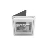 Heng's Manual Roof Vent, 14 x 14 Inch, White Plastic