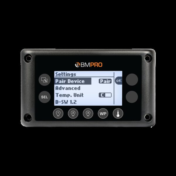 BMPRO RV Master Control Console, Bluetooth, Keypad App