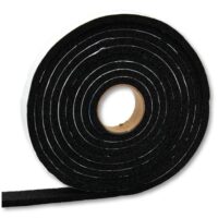 AP Products Weather Stripping, Black, 3/16 Inch × 3/8 Inch, 50 Feet