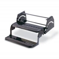 Stromberg Carlson Manual Entry Step, 20 Inches Wide, Double, Black