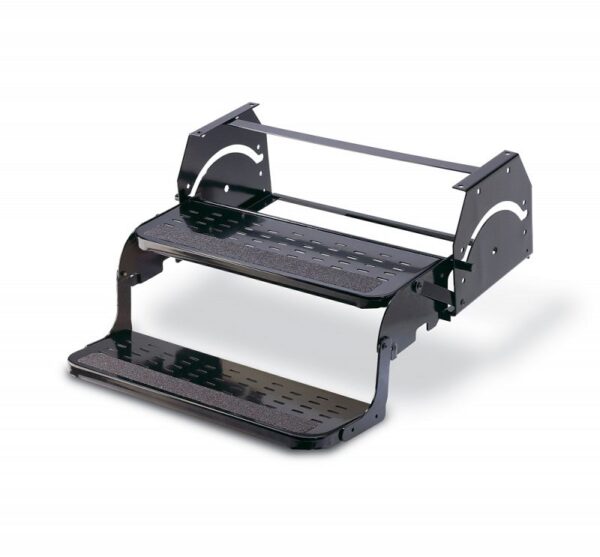 Stromberg Carlson Manual Entry Step, 24 Inches Wide, Double, Black
