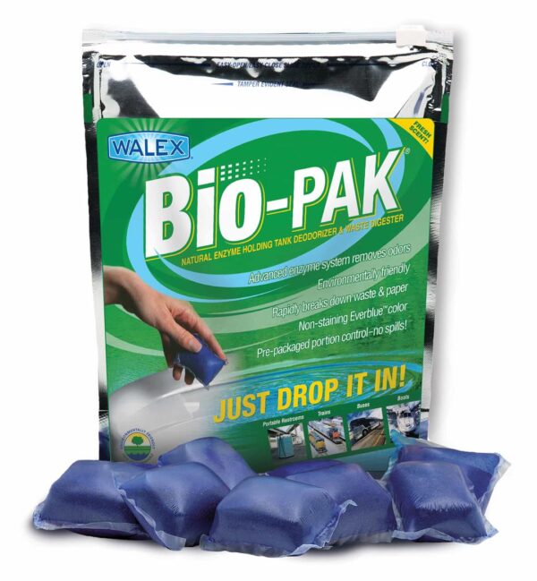 Walex Bio-Pak Waste Tank Treatment, Mint Fresh, 50 Packets