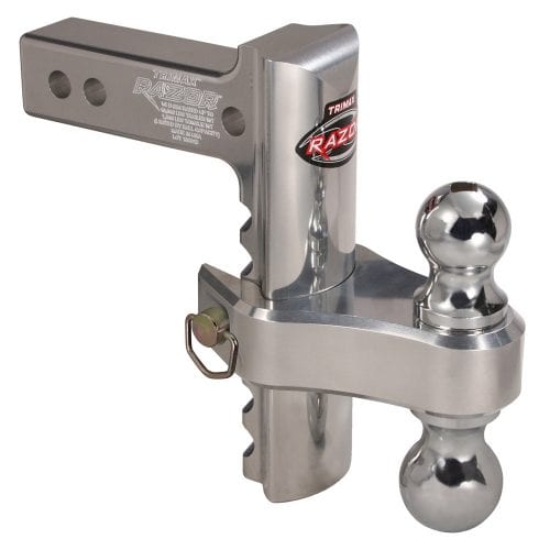 Trimax Dual Ball Mount, 2-Inch Receiver, 8-Inch Adjustable, Dual Balls