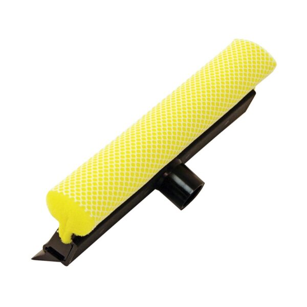 Mr. Longarm 8" Squeegee Scrubber Head, Yellow, No Handle