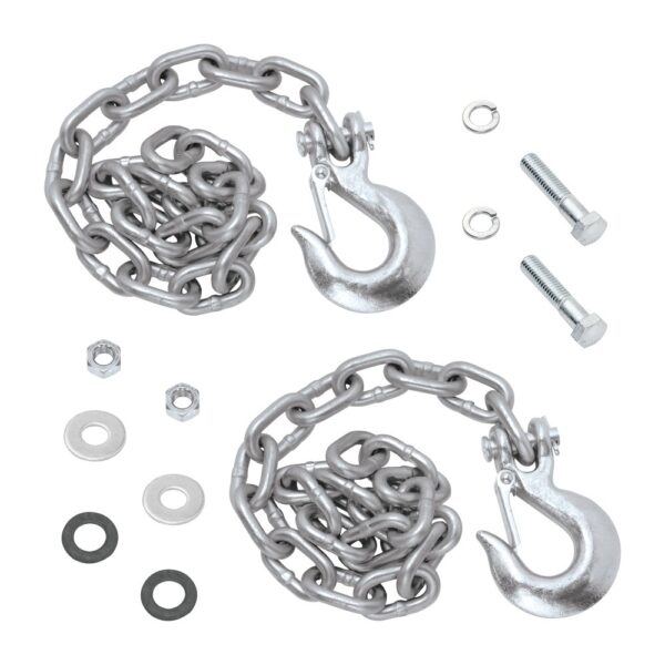 Reese Trailer Safety Chain, 44 Inch, 20,000 lbs, Silver