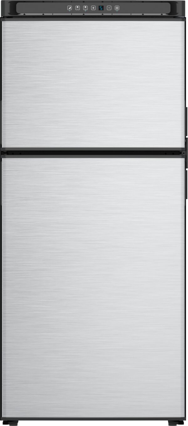 Norcold Dual Compartment 2-Door Refrigerator with Freezer, 8.2 Cubic Feet, 53 inch, Silver