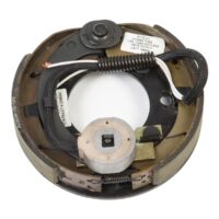 Husky 7 Inch Electric Trailer Brake Assembly, Left, 2200 Pound