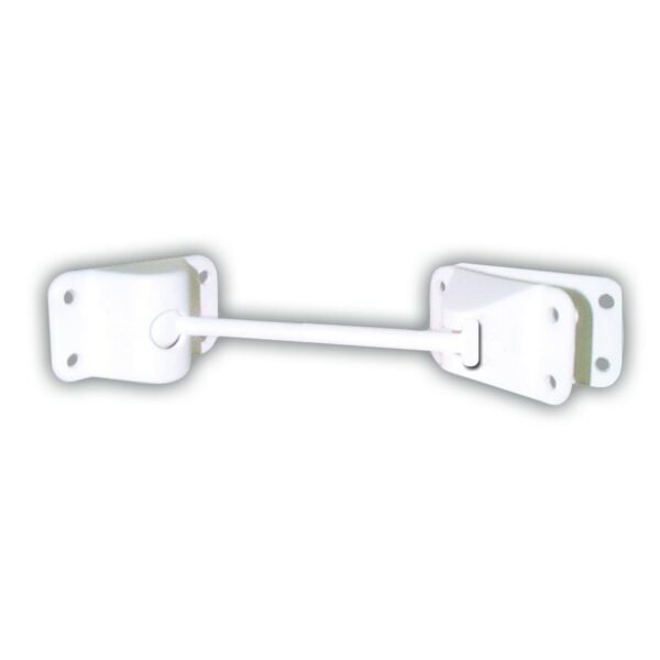 JR Products 6 Inch Ball-Style Door Catch, Polar White