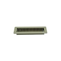 AP Products 11-3/8" x 3-5/8" Floor Register with Damper, Brown